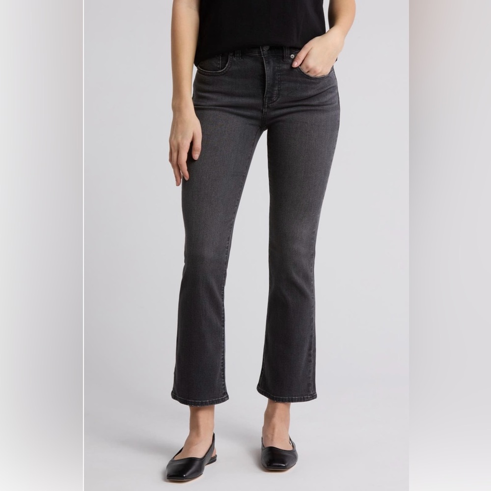 Madewell kick crop jeans  size 28